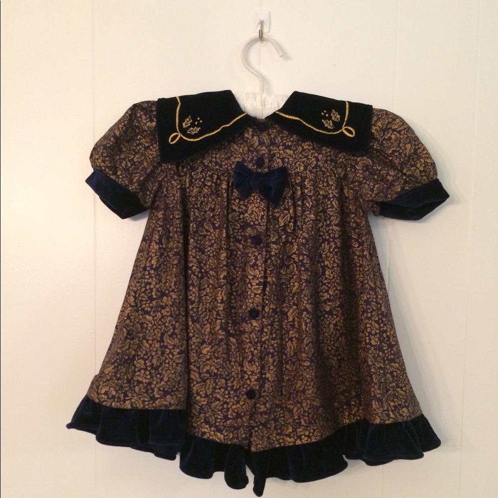 Christmas Dress Vintage Size 3T
